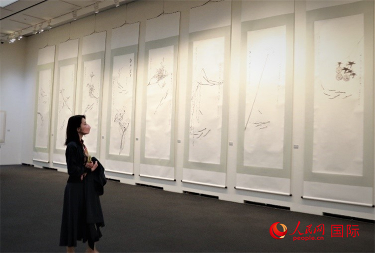 “笔歌墨舞”王传峰、隈研吾跨界书画作品首次在东京公开展出