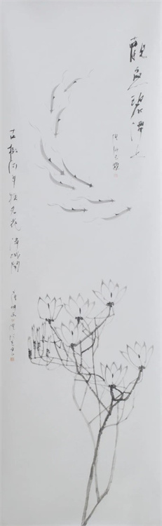 “笔歌墨舞”王传峰、隈研吾跨界书画作品首次在东京公开展出