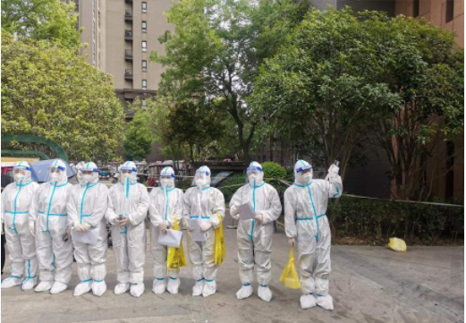 在新华城南区核酸检测中的那些事