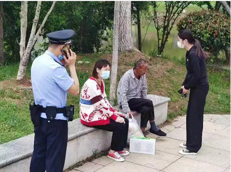 社区暖心救助    防疫一个不少