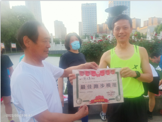 阜南马拉松协会特步“特跑簇”全国联跑活动跑步最光荣五一节假日联跑今天开跑