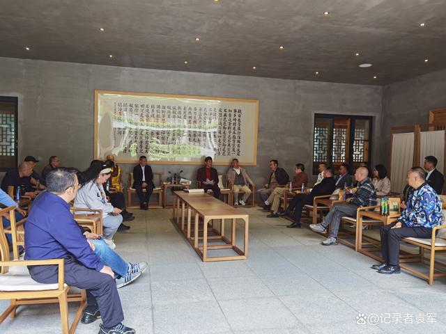 四川省通俗文艺研究会“文企结合走基层  互帮互助谋发展”（2）走进蒲江石象寺