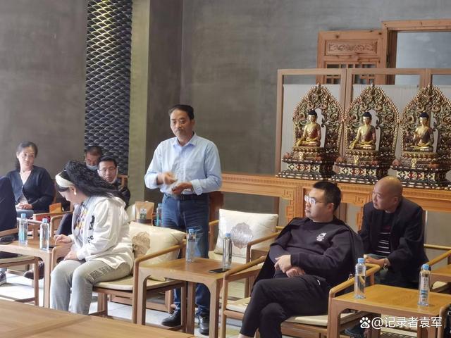 四川省通俗文艺研究会“文企结合走基层  互帮互助谋发展”（2）走进蒲江石象寺