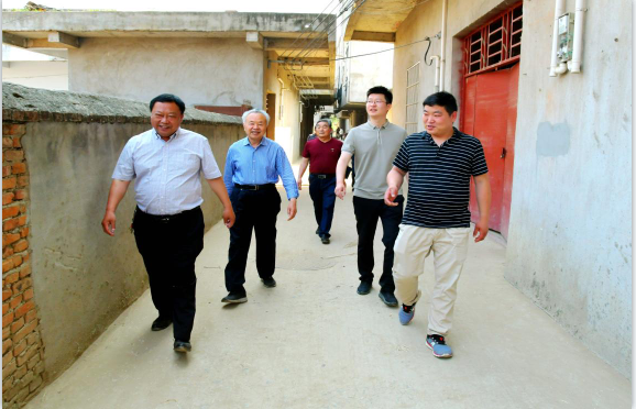 阜南县老观乡河口村乡村振兴调研