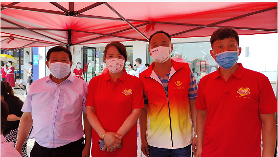 文明颍上，助力高考一阜阳市文明之光志愿者协会举行2022年爱心活动