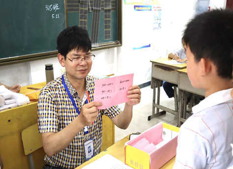 湖南桂阳蓉峰完小：“统考”变“乐考” 新奇又有趣