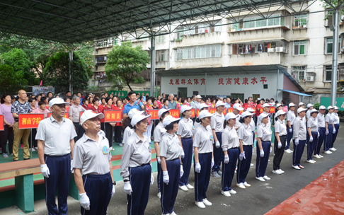 2022年湖南省郴州市妇女门球赛开幕