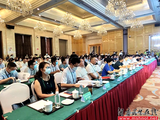 长沙市安化商会受邀参加第四届“湖南黄精”高峰论坛暨“安化黄精”推介会