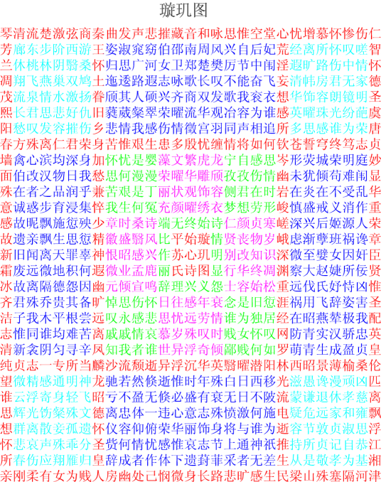 【央媒头条】中华传统文化-璇玑图