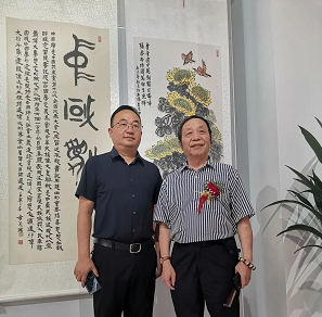 安徽诗书画，喜迎二十大——安徽省诗书画研究会成立44周年书画展在安徽省图书馆开幕