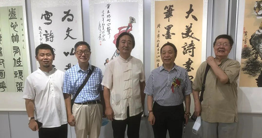 安徽诗书画，喜迎二十大——安徽省诗书画研究会成立44周年书画展在安徽省图书馆开幕