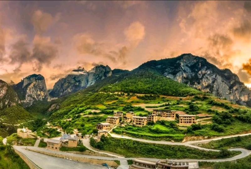 世界的香格里拉 风景美如画