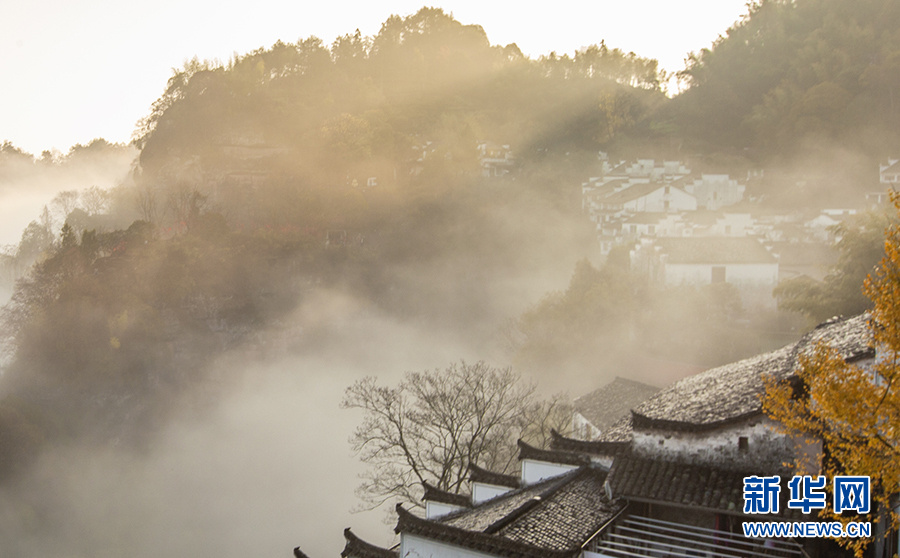 安徽休宁：白岳飞云 水墨诗画