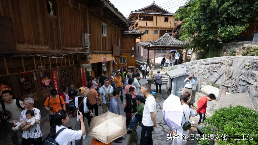 贵州省从江县高增乡占里侗寨开园迎客