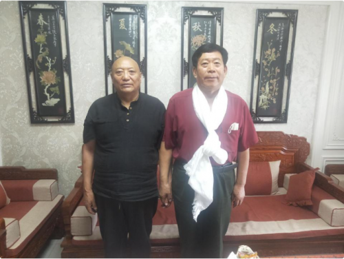 向伟大的中国人民解放军生日献礼  黄河千年清一回张国土考察青海