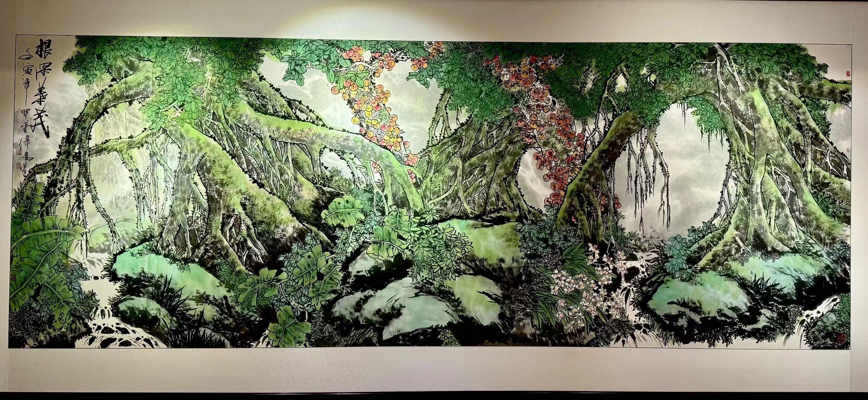 梁伟鸿与他的花鸟画