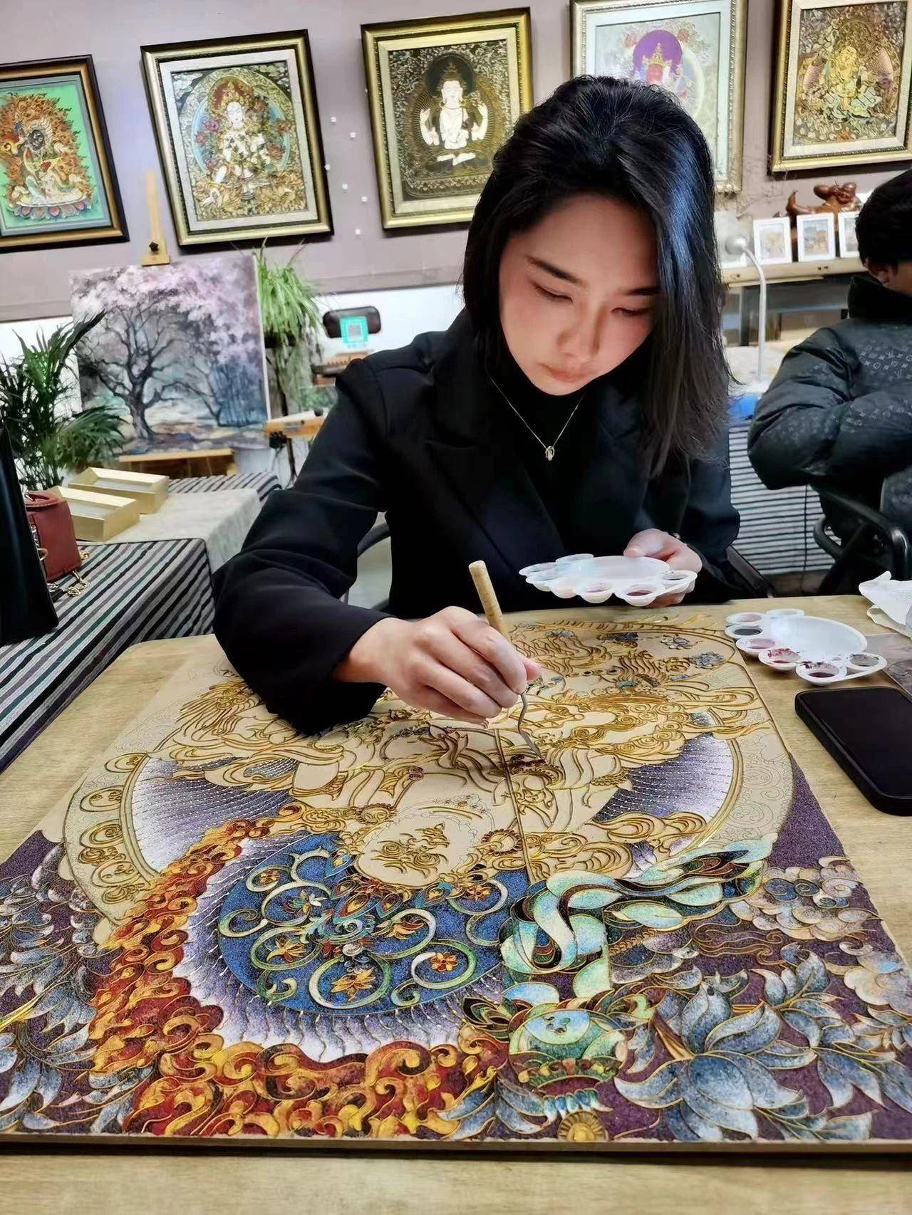 杨梓艺:兰坪普米姑娘热爱非遗传承，用指尖“掐”出家乡美