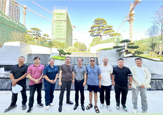 【特别报道】永恒的瞬间——为胡华文莅临武穴御江·悦江南考察摄影纪实